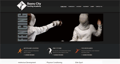 Desktop Screenshot of myfencingacademy.com